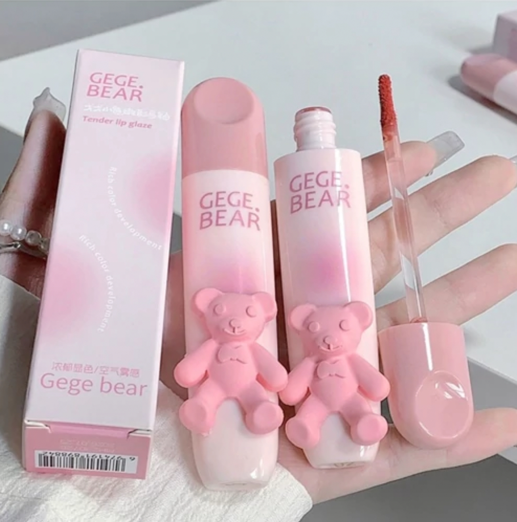 رژلب مایع تدی جی جی بیر gege bear