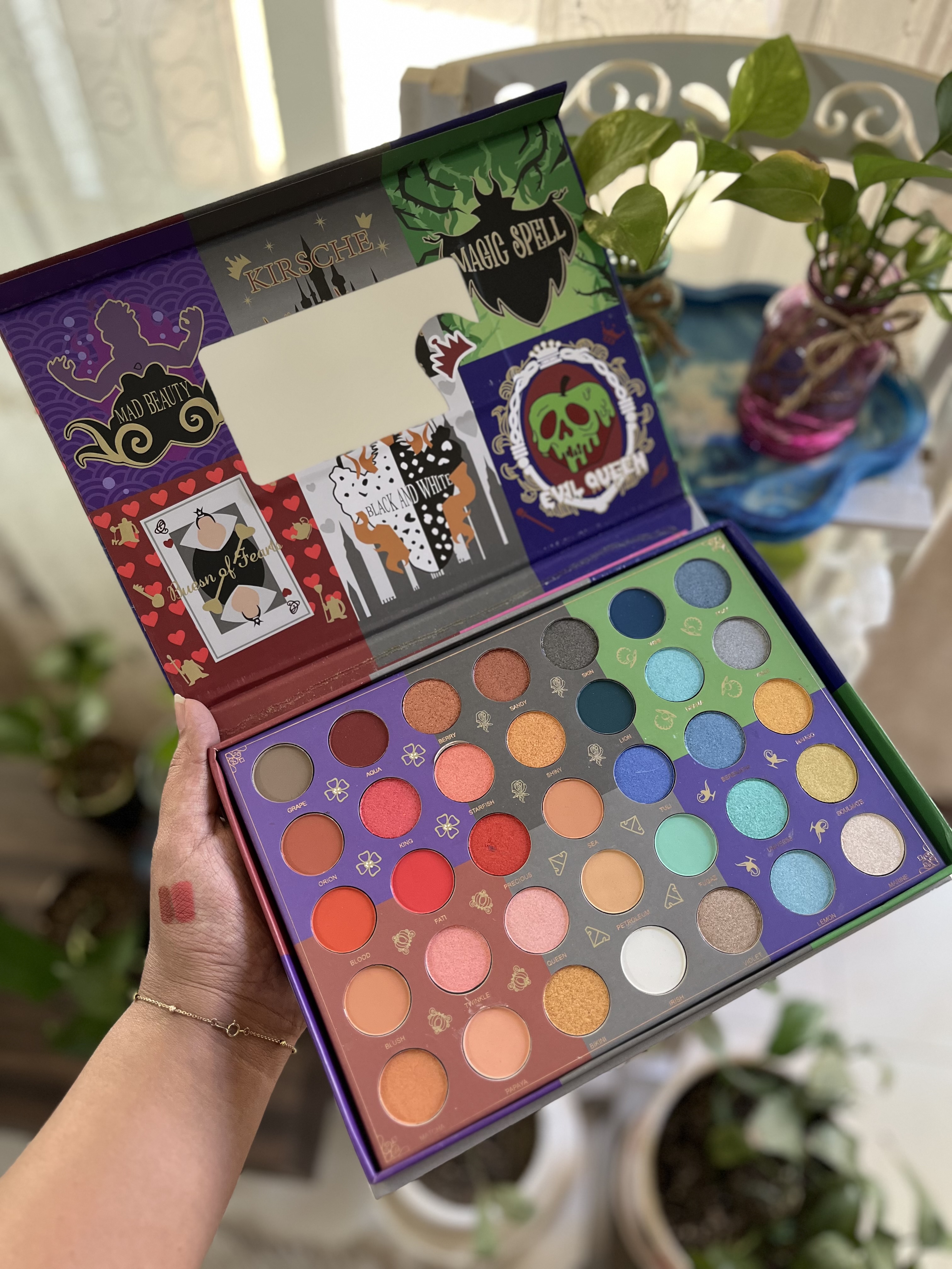 پالت سایه چشم ۳۵ رنگ kirsche